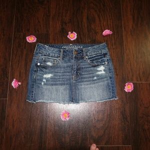 American eagle denim mini skirt Size 2